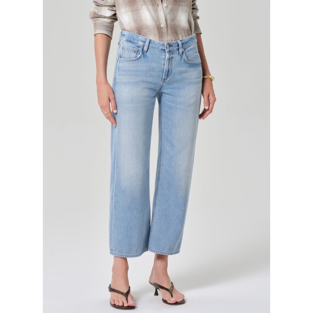 Citizens of Humanity Faye Vintage Straight Leg Jeans 26 Ritual 100% Cotton
